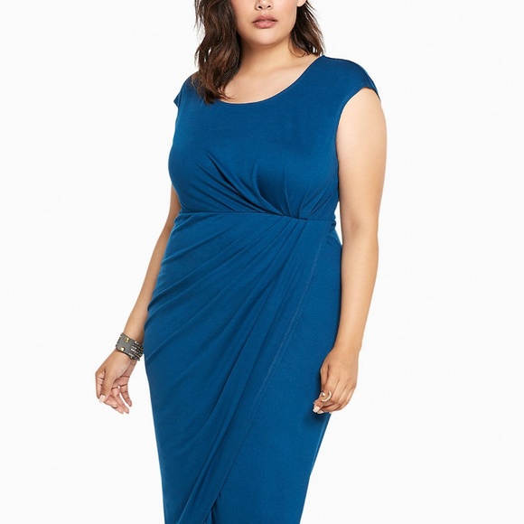 torrid Dresses & Skirts - Torrid Tulip Jersey midi dress sz 1